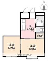 シャンボール太田403の間取り