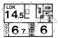 物件の間取り画像