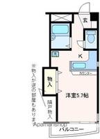 埼玉県狭山市祇園の賃貸マンションの間取り