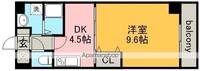 滋賀県大津市京町3丁目の賃貸マンションの間取り