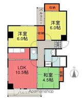 物件の間取り画像