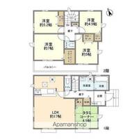 東京都八王子市川口町(一戸建)の賃貸物件の間取り