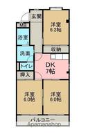 物件の間取り画像