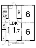 物件の間取り画像