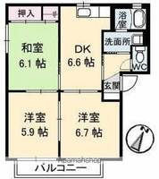 物件の間取り画像