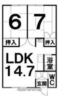 物件の間取り画像