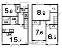 物件の間取り画像