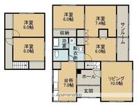 物件の間取り画像