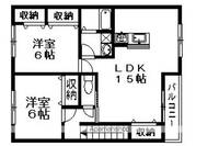 物件の間取り画像