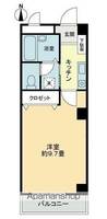 香川県高松市木太町の賃貸アパートの間取り