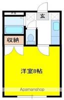 岩手県盛岡市前九年3丁目の賃貸アパートの間取り
