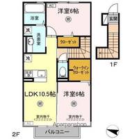プレジールの間取り