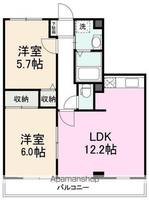 物件の間取り画像