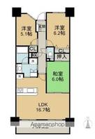 メイツ巽ヶ丘1106の間取り