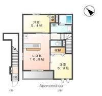 プランドール Sの間取り