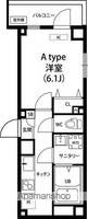 千葉県千葉市中央区市場町の賃貸マンションの間取り