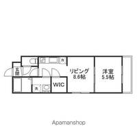 滋賀県彦根市野瀬町の賃貸マンションの間取り