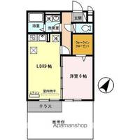 レセンテ出町 C棟の間取り