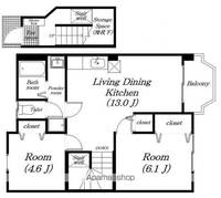 物件の間取り画像