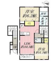 物件の間取り画像