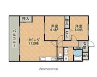 パールマンション手鎌の間取り