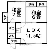 物件の間取り画像