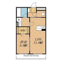 グランコートMⅡ102の間取り