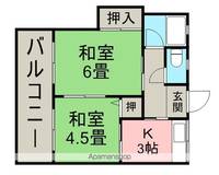 高田アパートの間取り