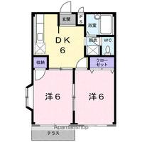フランボワーズDの間取り