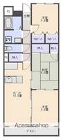 日峯マンション501の間取り