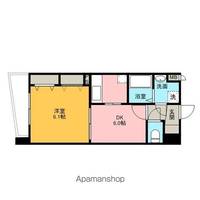 福岡県福岡市博多区榎田1丁目の賃貸マンションの間取り