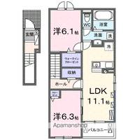 物件の間取り画像