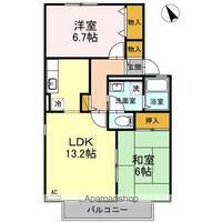 スプランドゥール B棟の間取り