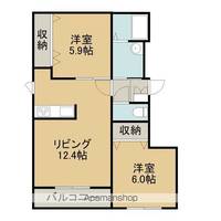 物件の間取り画像