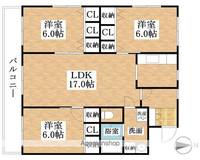 物件の間取り画像