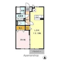 リビングタウン八日市場 Aの間取り