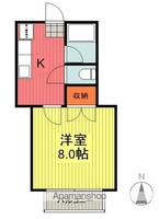 サンハイツ山ノ下203の間取り