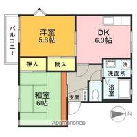 レジデンス原町の間取り