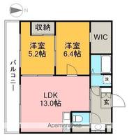 物件の間取り画像
