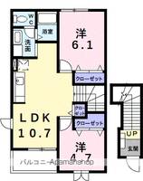 物件の間取り画像