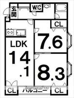 物件の間取り画像