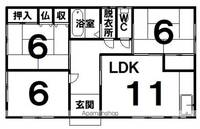 物件の間取り画像