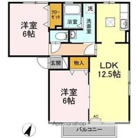 グランドゥール A棟の間取り