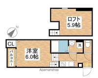 Y’S STAGE 吹上203号室の間取り