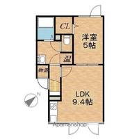 北海道上川郡清水町北一条西3丁目の賃貸アパートの間取り