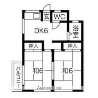 プランドゥ九工大前の間取り