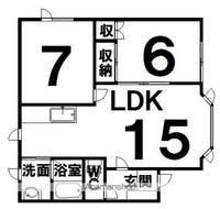 物件の間取り画像