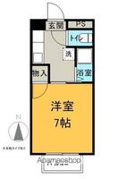ブライトンササヒラ202の間取り