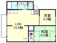 エスポワールマンションAの間取り