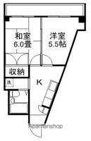 長野県長野市大字鶴賀七瀬の賃貸マンションの間取り